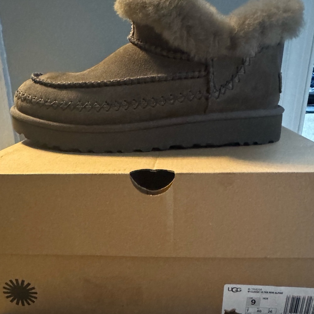 Brand new Ugg Alpine Mini Boots. Too big for me